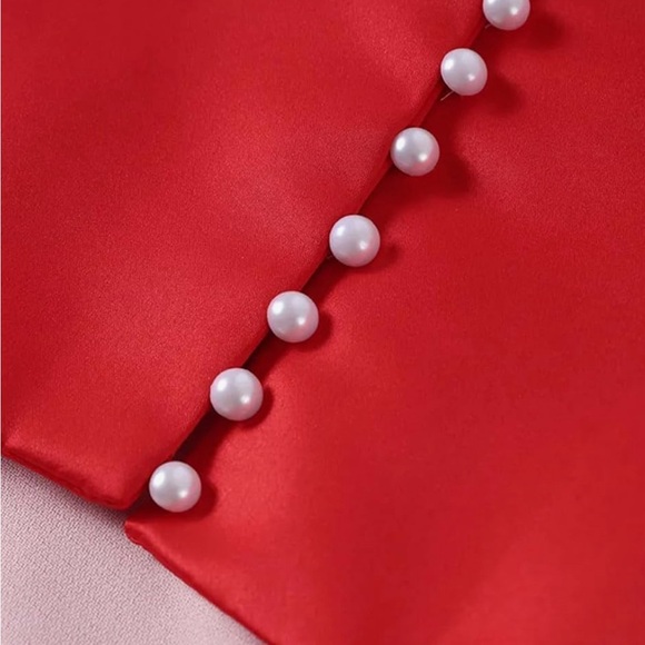 Adela Cut-out Bowknot Mini Dress - Picture 13 of 16